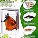 40 Pcs Insect in Resin Specimen Bugs Collection Paperweights Real Bugs in Resin Various Insect Specimen for Kids Scientific Educational Supplies