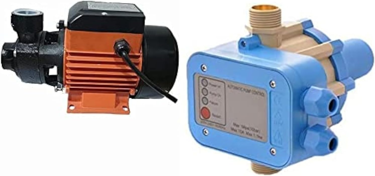 ABBASALI Water Pump 0.5Hp & Automatic Water Pump Control Switch(1 Year Warranty)