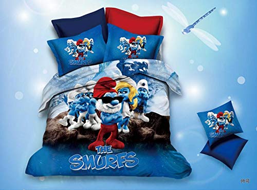 DANWRICH TEXTURE Super Soft Designer Glace Cotton Double Bedsheet with 2 Pillow Cover-Size_90X100-Kids Version-Multi