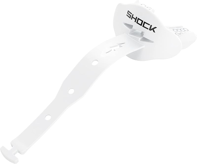 Shock Doctor Bolt Lipguard, OSFA, White