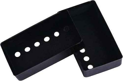 Miniatura 6 de Metallor Fundas para pastillas Humbucker para guitarra eléctrica, cubierta de cobre, 1.969 in, cuello de 2.047 in, puente compatible con guitarra