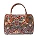 Signare Womens Fashion Canvas Tapestry Travel Weekend Overnight Bag in William Morris Strawberry Thief Red Design