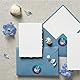 craspire Meerjungfrau Wachssiegel Stempel Anker Siegellack Stempel Perle 30mm Retro Vintage Abnehmbarer Messingstempelkopf Mit Holzgriff Für Einladungskarte Geschenkverpackung