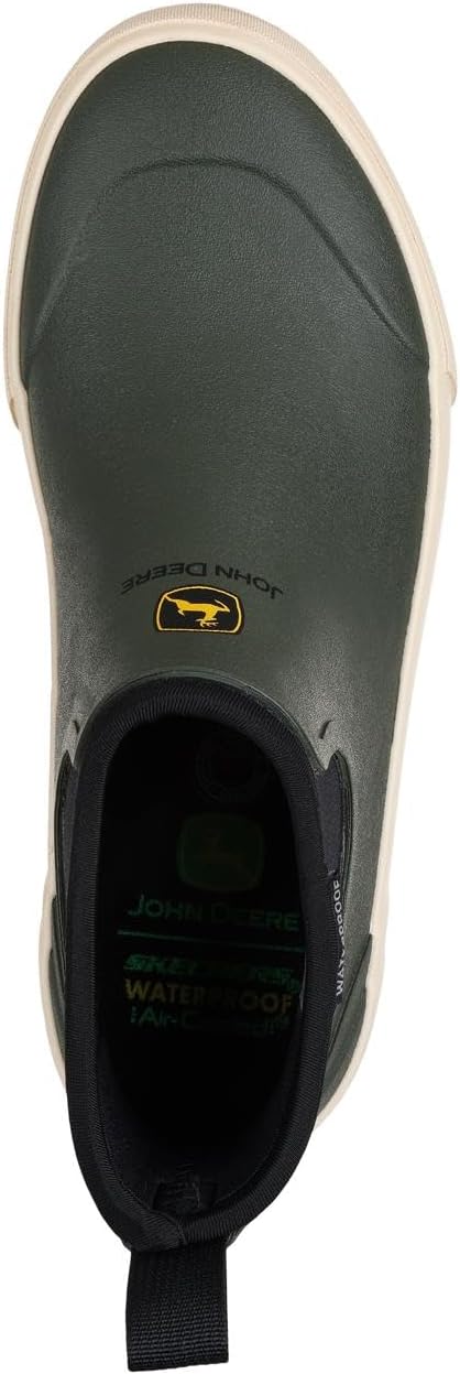 Skechers Men's Windard Fashion Boots, Olive Rubber, 11 US