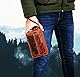 Frédéric Johns Herren Leder Handgelenktasche - Handtasche leder Herren - Herrenhandtasche - handgelenktasche doppelkammer braun