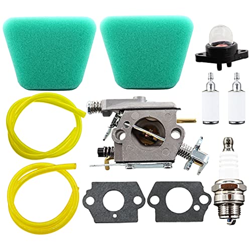 MCHNIC Kit de Carburateur pour Partner 350 351 McCulloch Mac 333 335 338 435 436 438 440 441 442 444 Walbro WT-622 Accessoires de réparation Kits Trimmer et...