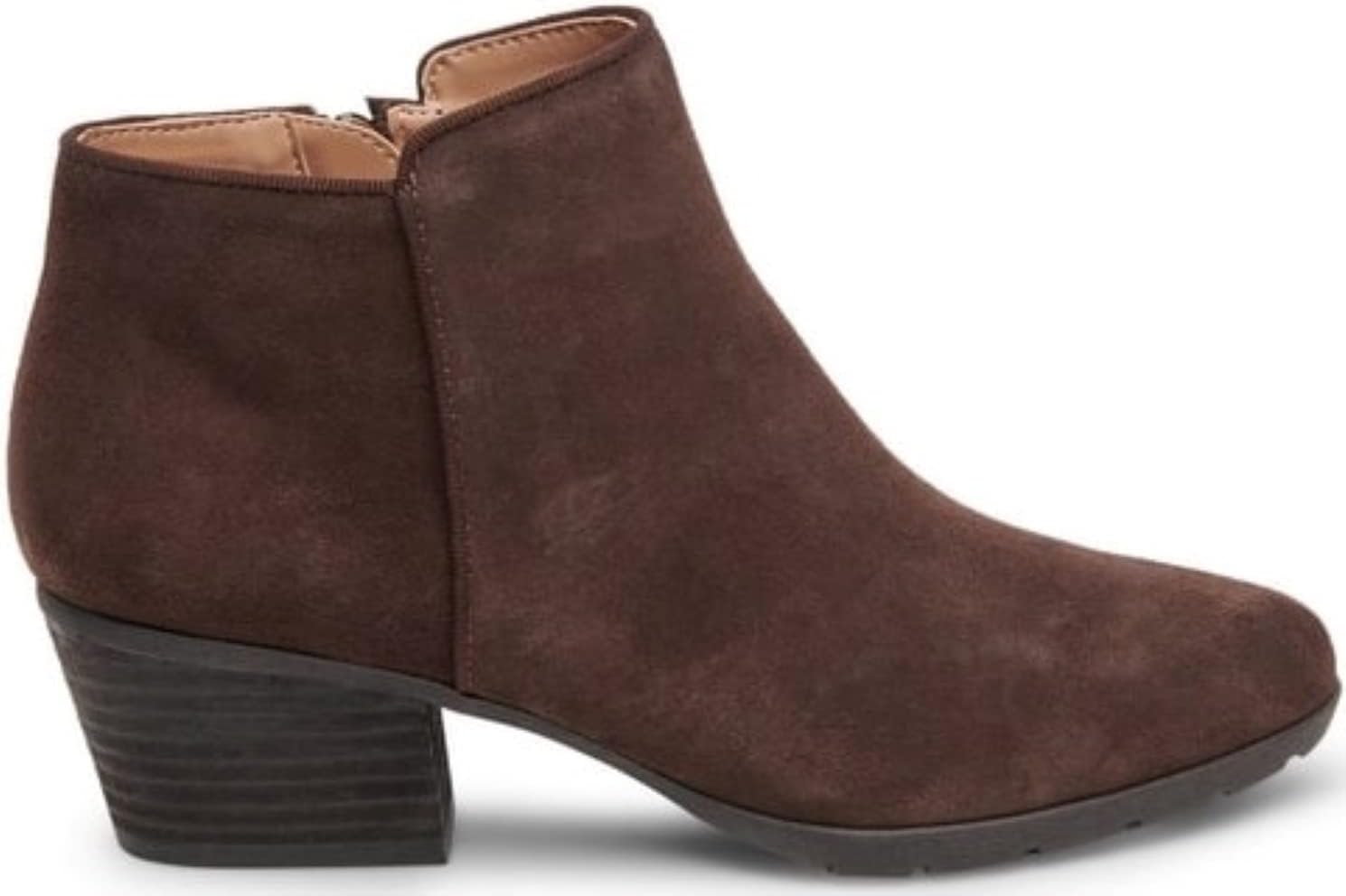 Blondo Women's Villa Waterproof Ankle Boot, Chocolate, 7 M US