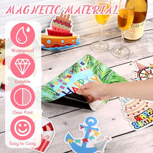 Set de 6 Imanes Decorativos de Cumpleaños para Puerta miniatura 6