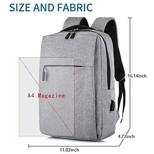Laptop-BackpackSlim-Computer-School-Bag-Business-Case-with-USB-Charging-Port-Fits-156-Inch-Laptop-Bookbag-Travel-Backpack