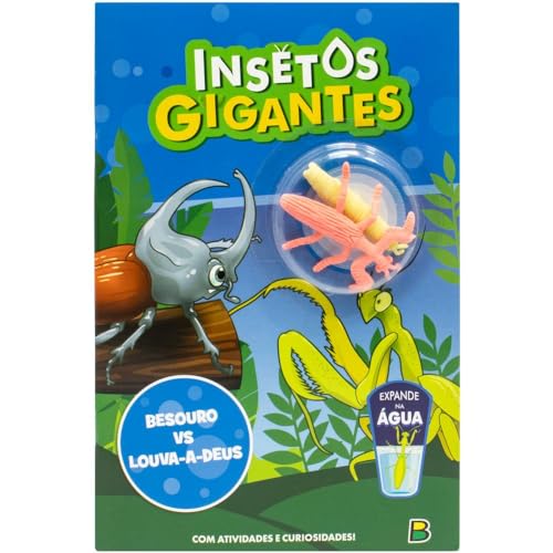 Insetos Gigantes - Livro de Atividades: Besouro VS Louva-a-deus