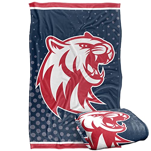 Rogers State University Blanket, 36"x58" Logo Dots, Silky Touch Super Soft Throw Blanket