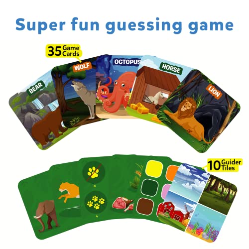 Skillmatics Card Game - Guess In 10 Junior Animal Kingdom, Quick Game Of Smart Questions, Gifts & Fun Learning For Ages 3 To 6 #TOP1