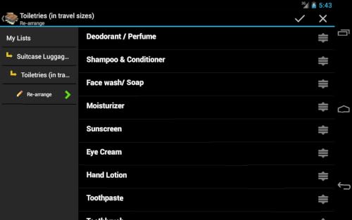 Suitcase Luggage List - Free #TOP5