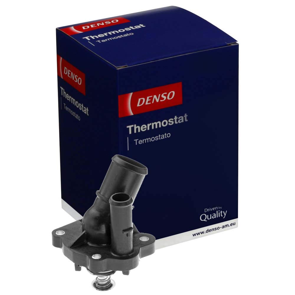 DENSO Automotive Thermostat - DTM82512 - Replacement OEM Engine Thermal Temperature Control Regulator for Reliable and Optimal Cooling