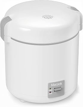 Rice Cooker Small 1-1.5 Cups Uncooked3 Cups Cooked, Mini Rice Cooker with Removable Nonstick Pot, One Touch&Keep Warm Function, Portable Travel Rice Cooker for Soup Grain Oatmeal Veggie, White
