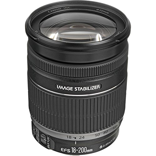 Amazon.com : Canon EF-S 18-200mm f/3.5-5.6 is Standard Zoom Lens