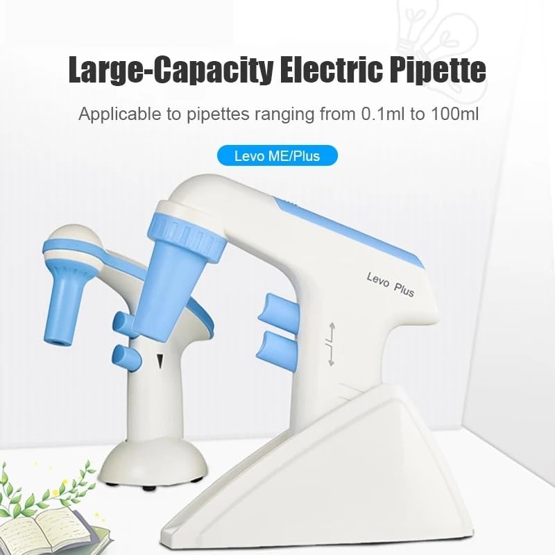 Lab Instruments - Lab Electric Controller Ergonomic Design Automatic Electric Pipette Filler Lab Pipette Pump 0.1-100ml,Adjustable Speed(ME)
