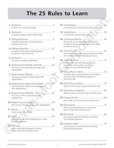 Grammar and Punctuation, Grade 1 - Image 2