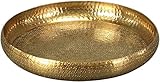 Zeitlos, elegantes Dekotablett mit Rand