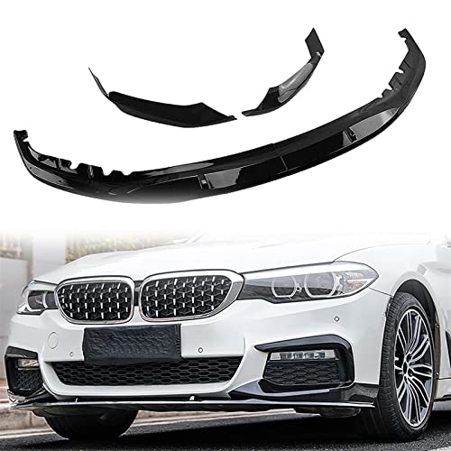 Séparateur inférieur BMW G30 M Sport noir brillant améliore l'appui aérodynamique avant