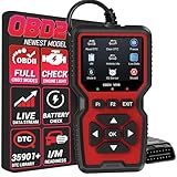 WEJOWE OBD2 Scanner Diagnostic Tool, Check Engine Code Reader OBD2 Scanner with Reset, Mode 6, Mode 8 & I/M Readiness, Auto Check Engine Light Car Diagnostic Scan Tool for All OBDII Car Since 1996