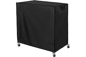 Patio Cooler Cart Cover for Most 80 Quart Rolling Cooler Carts