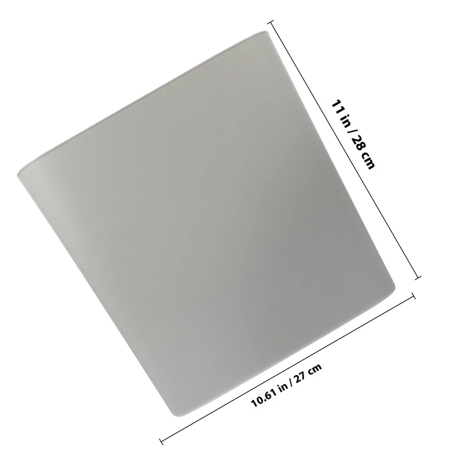 Secchio della Spazzatura Sottile in Plastica Pp per Spazi Ristretti, Pattumiera da Cucina e Bagno Facile da Pulire, Contenitore Salvaspazio per Camera da Letto e Ufficio, Colore