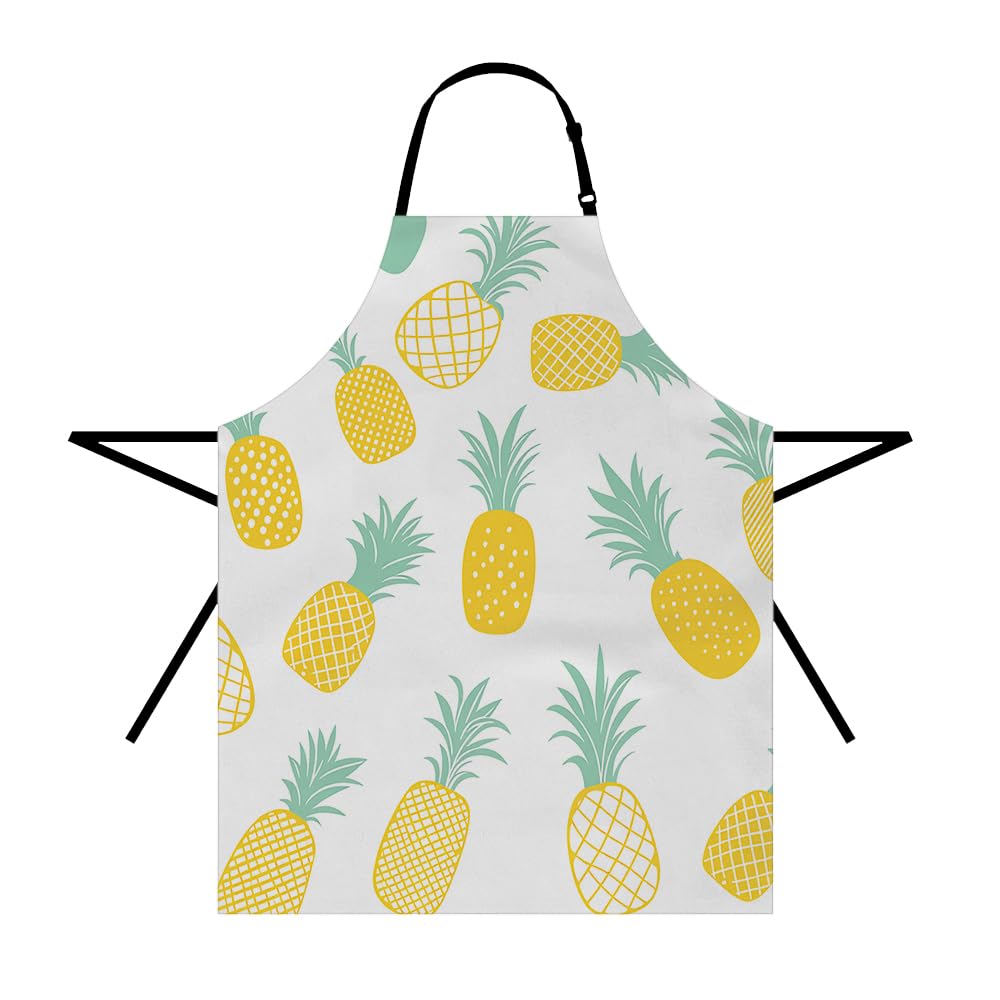 Moslion Ocean Schürze 78,7 x 68,6 cm Ocean Art Wellen Natürliche Wirbel aus Marmor Ripples of Achat Küche Chef Kellnerin Kochschürze Kochschürze Lätzchen mit verstellbarem Hals für Damen Herren