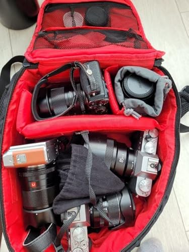 Mochila para Câmera Fotográfica Bolsa para Câmera Fotográfica Impermeável para Fotógrafos Mochila Es