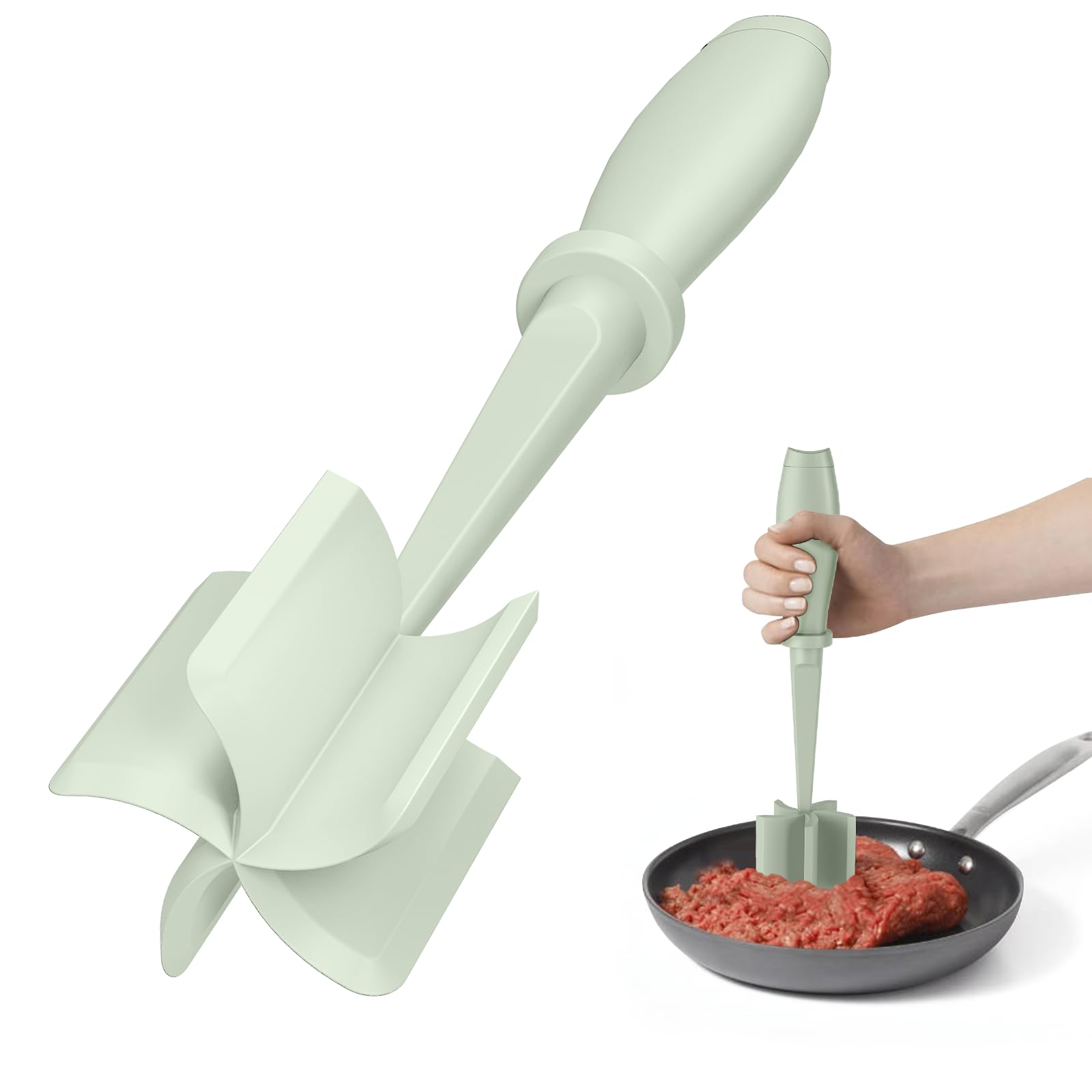 PGYARD Meat Chopper Hamburger Grinder, Kitchen Smasher for Ground Beef