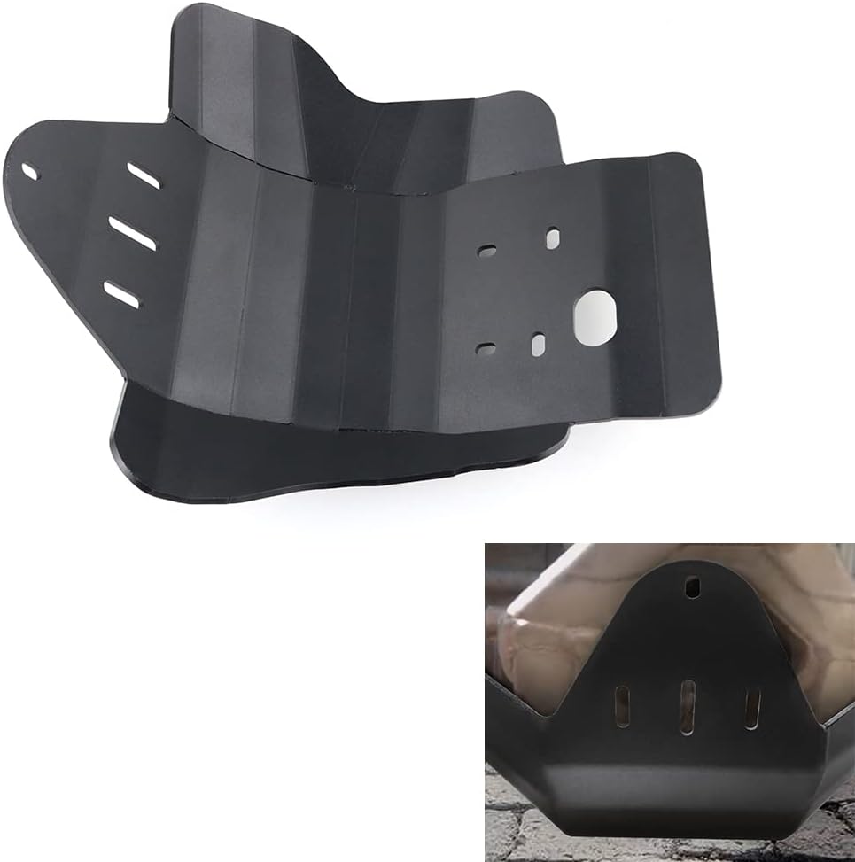 Xitomer Aluminum 4mm Motorcycle Skid Bash Plate, Fit for CRF450X 2005 2006 2007 2008 2009 2010 2011 2012 2013 2014 2015 2016 2017 2018 CRF450X, Motorcycle Skid Plate