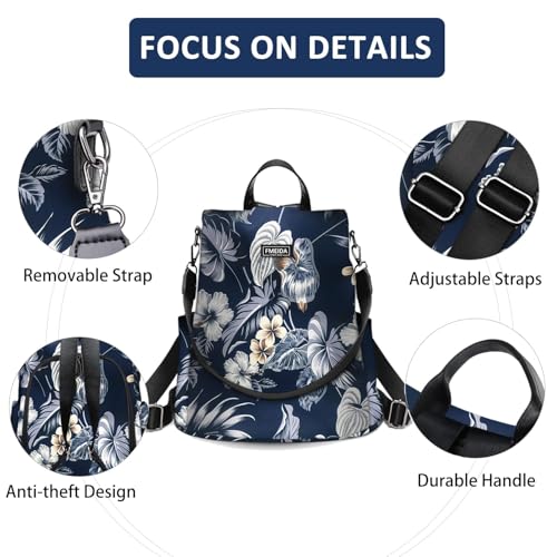 Image of Backpack Purse for Women Anti Theft Travel Bag Convertible Fashion Backpack Casual Shoulder Bag Waterproof Daypack for Hiking