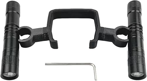 Batería Energía Noche Vuelo LED Doble Luz Reflector Lámpara para DJI Mini 3 Pro