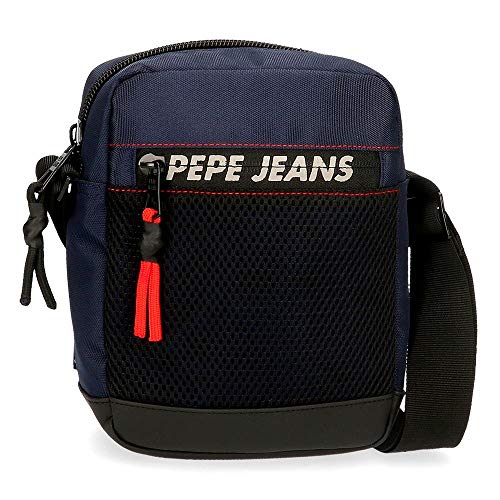 Bandolera Pepe Jeans Split  Azul  16x21x7 cm