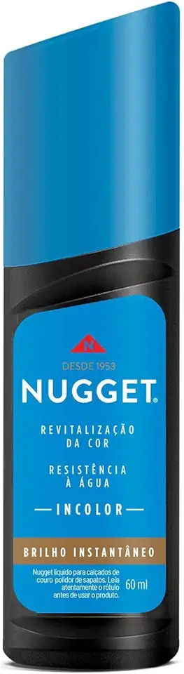 Graxa para Sapato Líquida Incolor Nugget 60ml