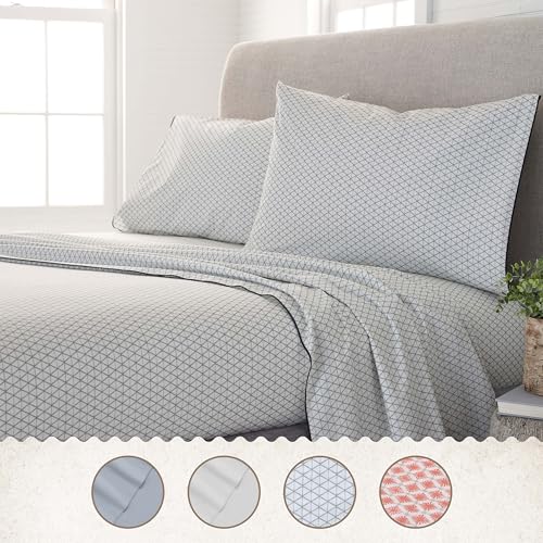 Image of Martex EcoPure King Size Sheet Set, Grey