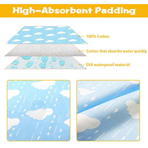 Alboyi, 2 pannolini per fasciatoio, impermeabili