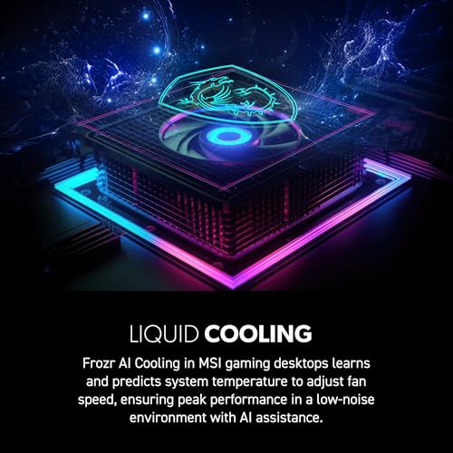 Image of msi Aegis RS2 AI Pink Gaming Desktop PC | NVIDIA GeForce RTX 5060 Ti | Intel Core Ultra 7 270K | 32GB DDR5 RAM | 1TB NVMe SSD | 360mm AIO Liquid Cooling | Wi-Fi 6E | Windows 11 Home | C2NVM7-2254US