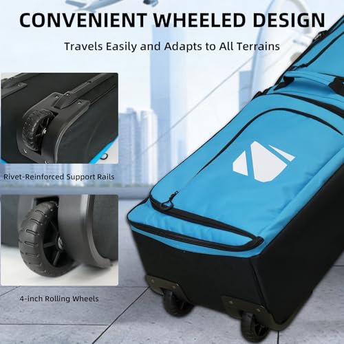 AUMTISC Extendable Snowboard Roller Bag