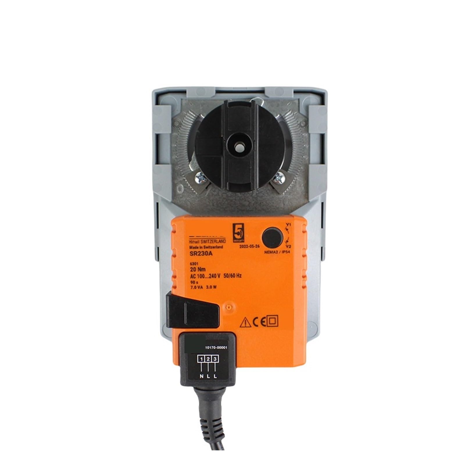 NVSFZGIYG SR230A Rotary Actuator 20 Nm AC 100...240 Butterflys