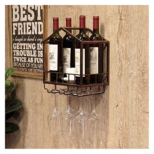 Porte-verre à vin mural pour ranger vos bouteilles et libérer vos buffets