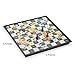 ColorGo Magnetic Snakes and Ladders Board Games with Folding Board Travel Games Set for Kids and Adults (Magnetic Snakes and Ladders Set) - 9.76 Inches