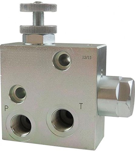 Preisvergleich Produktbild Hydraulikventil, 3-Wege Stromregelventil, Mengenregler für CPMS Hydraulikmotor