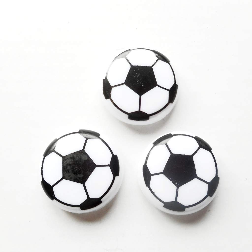 Amazon.co.jp: サッカーボール柄 プラスチックマグネット 3個セット
