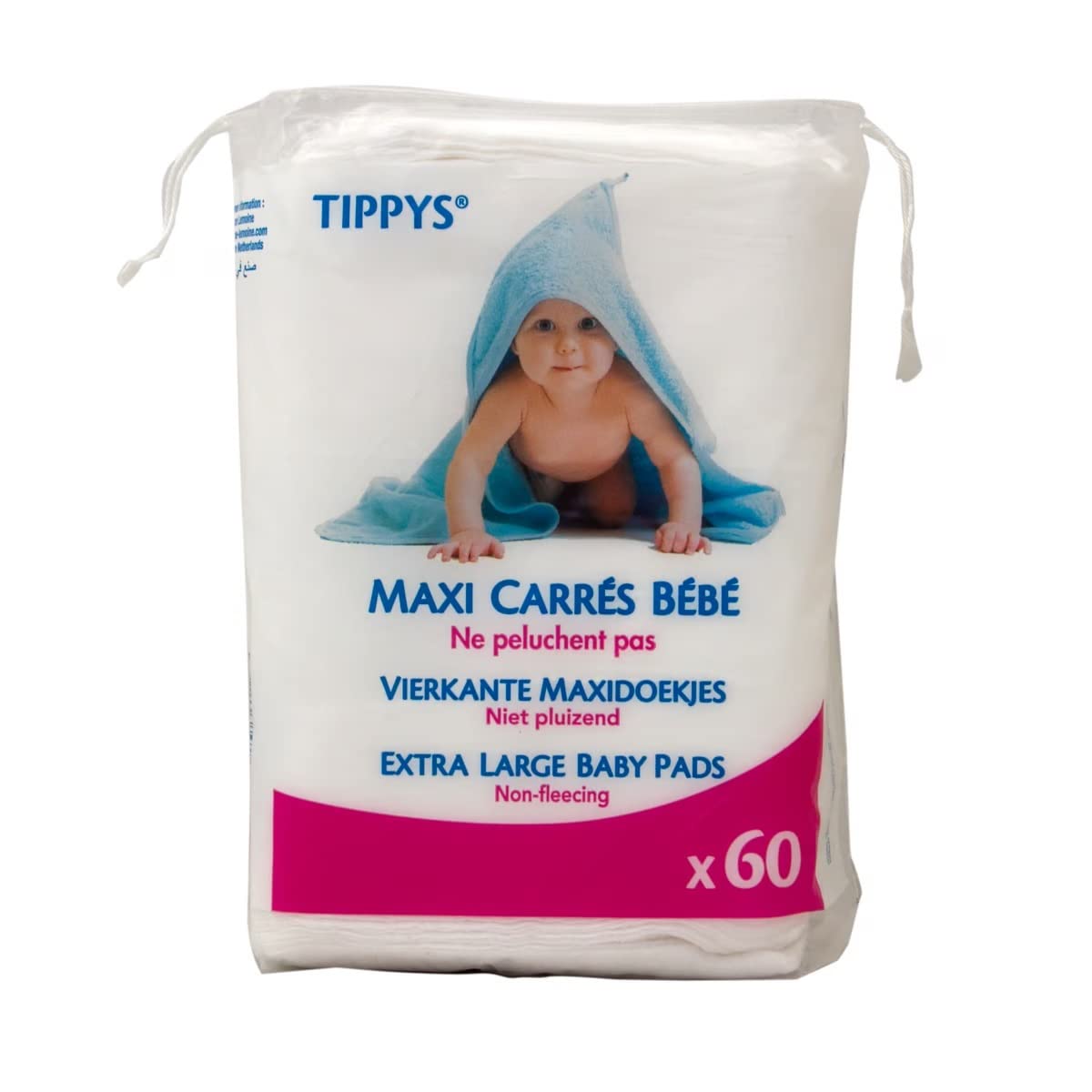 Tippys Diaper Pads & Covers, 60 Pieces
