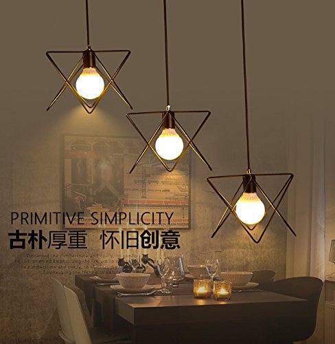 WoOnew Ferro battuto lampadario a stella