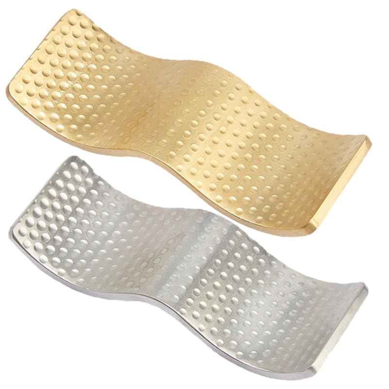 PRETYZOOM Soporte De Palillos Moderno De Metal Inoxidable Reposa Palillos Doble para Cocina Y Restaurante Organizador De Comedor Compacto Y FáCil De Limpiar