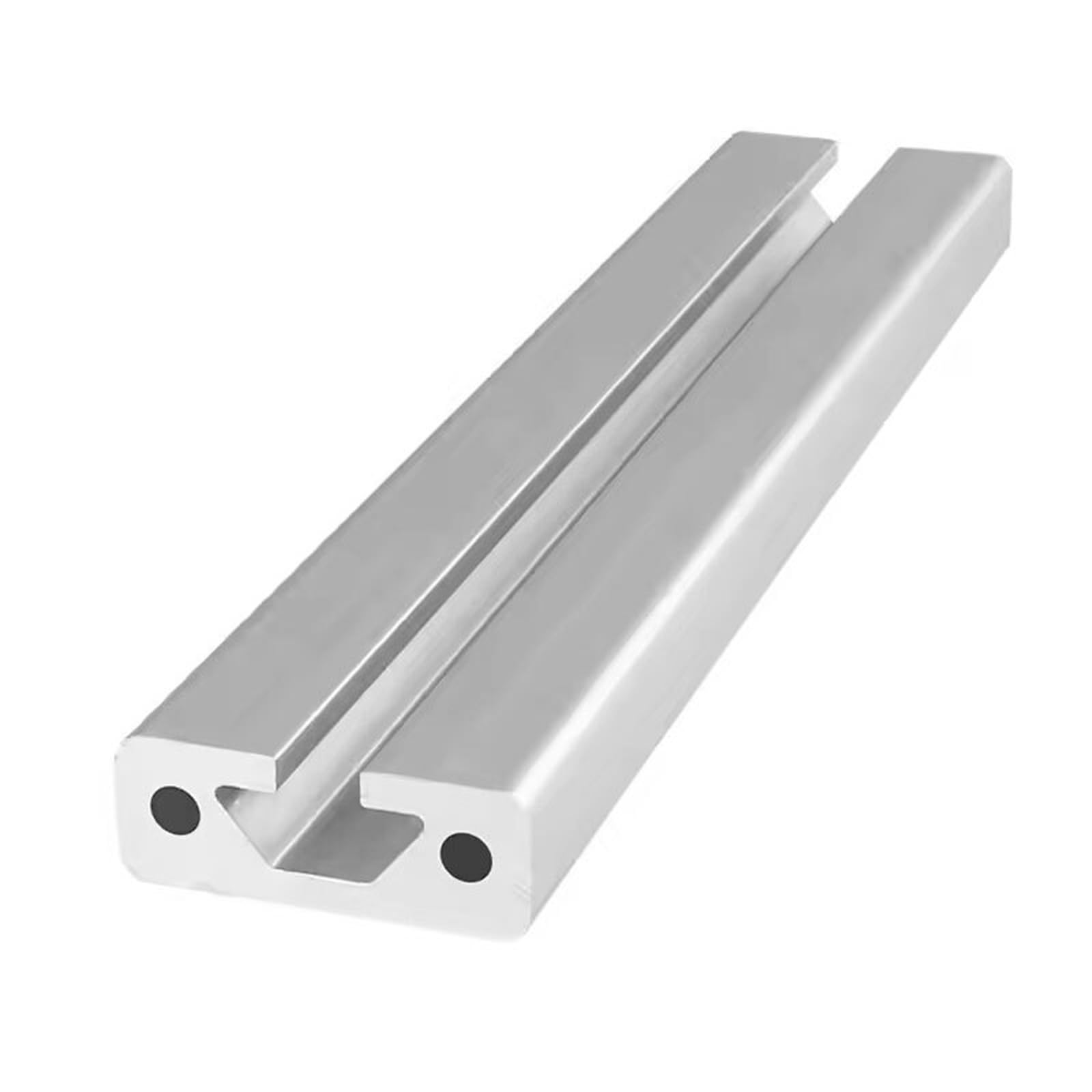 GTPBAO 1640 Profilo estruso in alluminio anodizzato argento con fessura da 8 mm, telaio guida 16x40 mm for porta scorrevole con staffa for macchina Binario estruso(850mm 33.46" long)