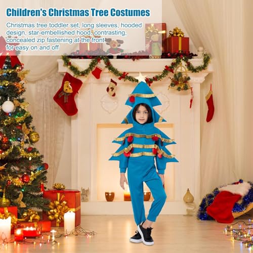 Fantasia de árvore infantil - Fantasia de árvore - Roupas de festival para meninos e meninas, crianç