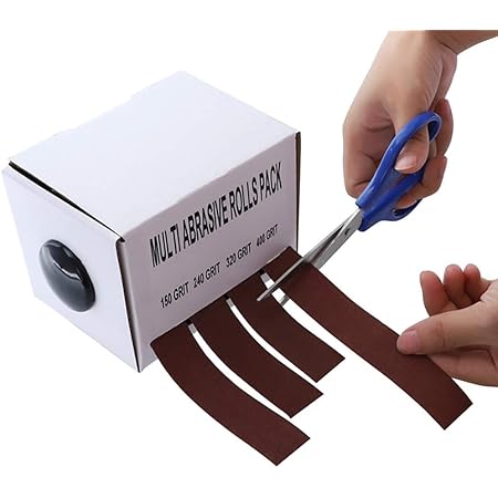 Rouleau De Papier Abrasif Grain 80 5 M X 100 Mm